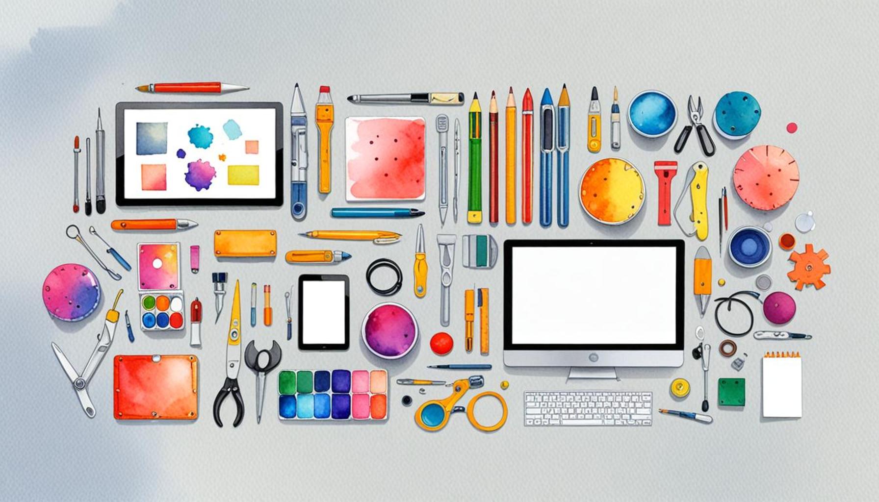 Integration of Technology and Minimalism: Tools for an Organized Workspace