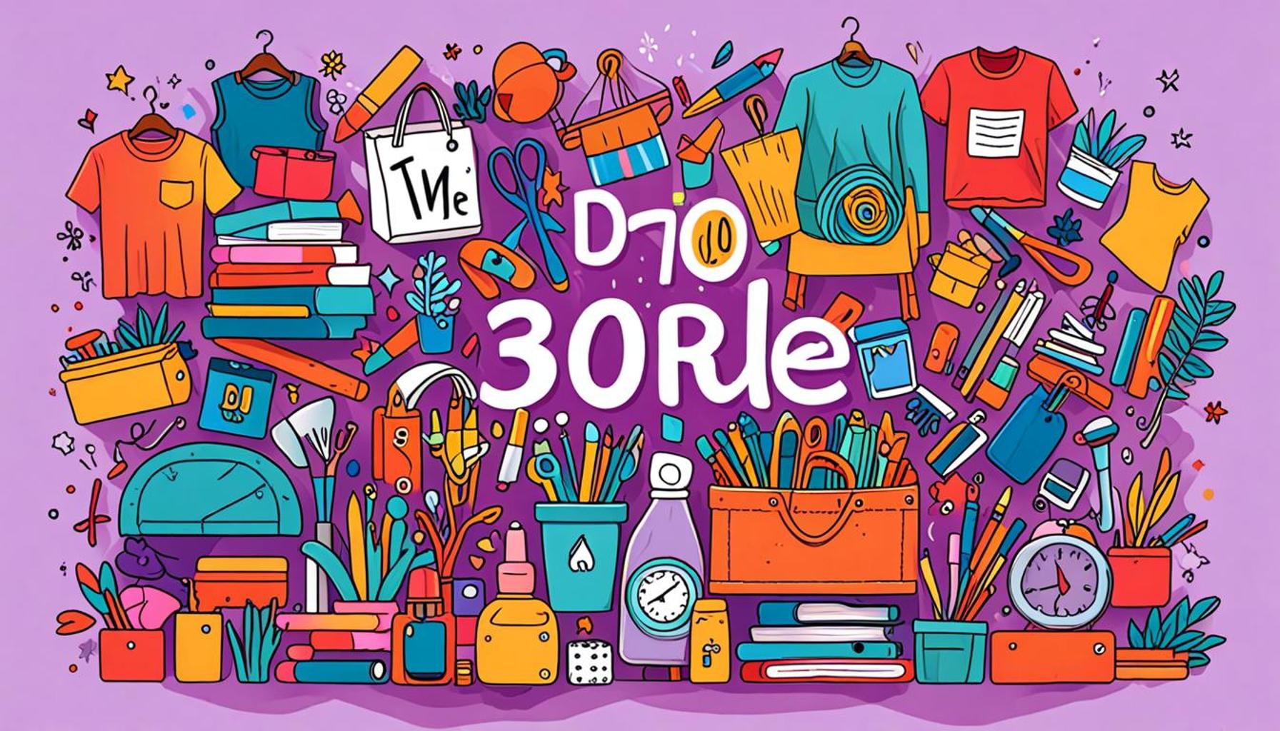The 30-Day Rule: Establishing Sustainable Decluttering Habits