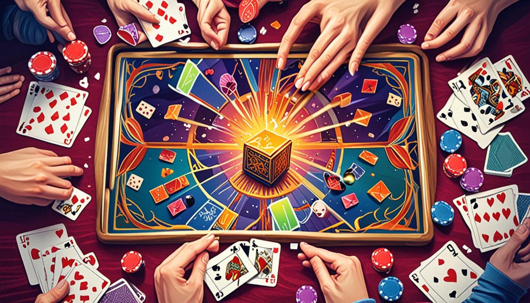 The use of card games as a strategy for stress relief and mental strengthening