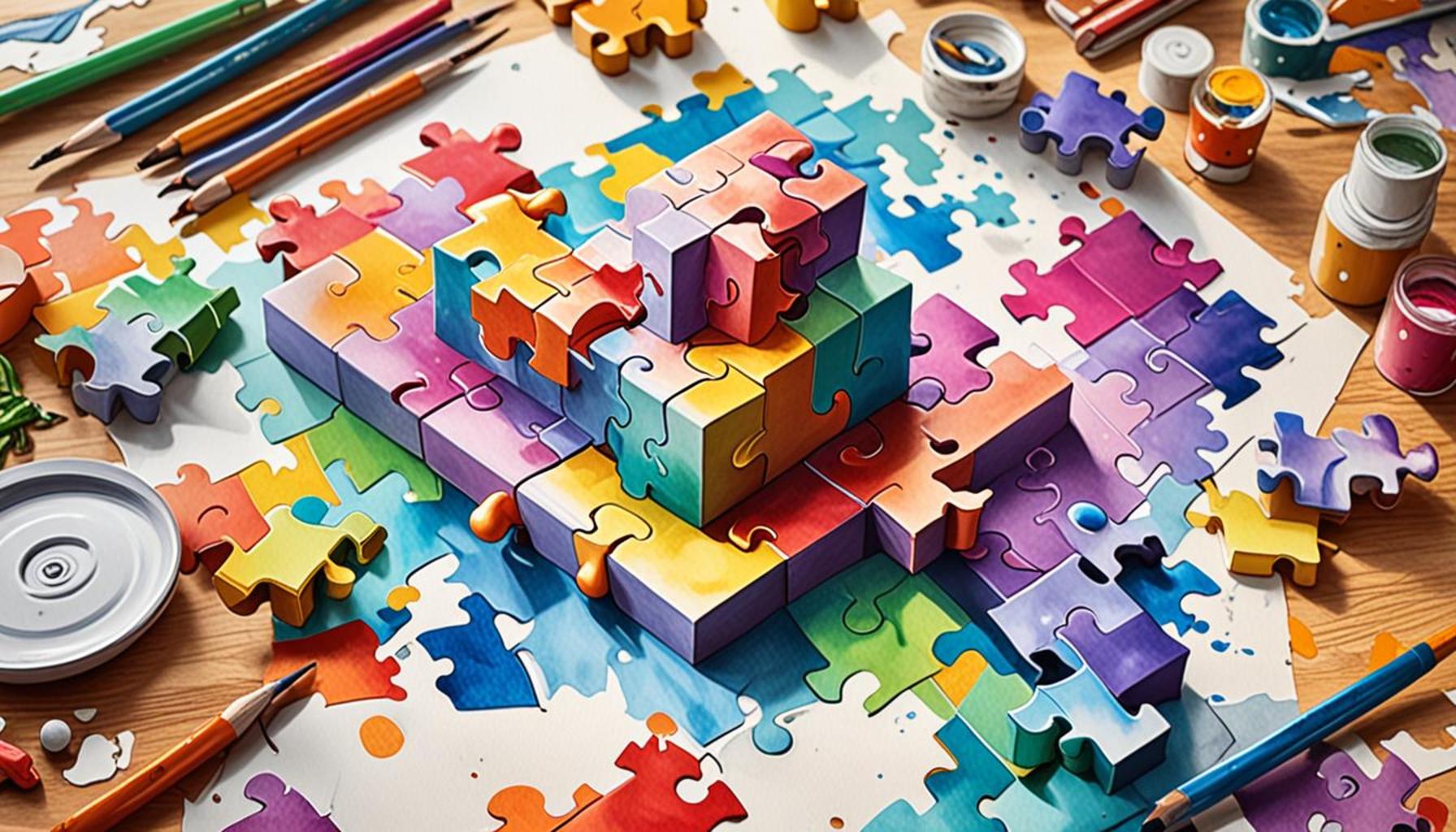 How Three-Dimensional Puzzles Can Challenge and Increase Focus Capability
