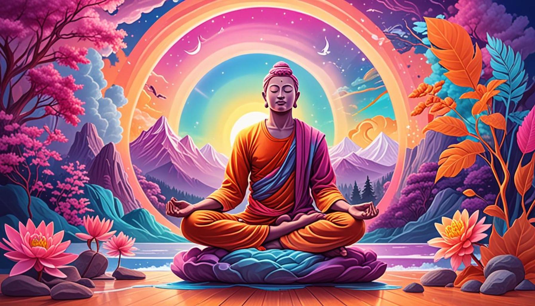 Techniques of Meditation and Positive Affirmations to Achieve Inner Peace