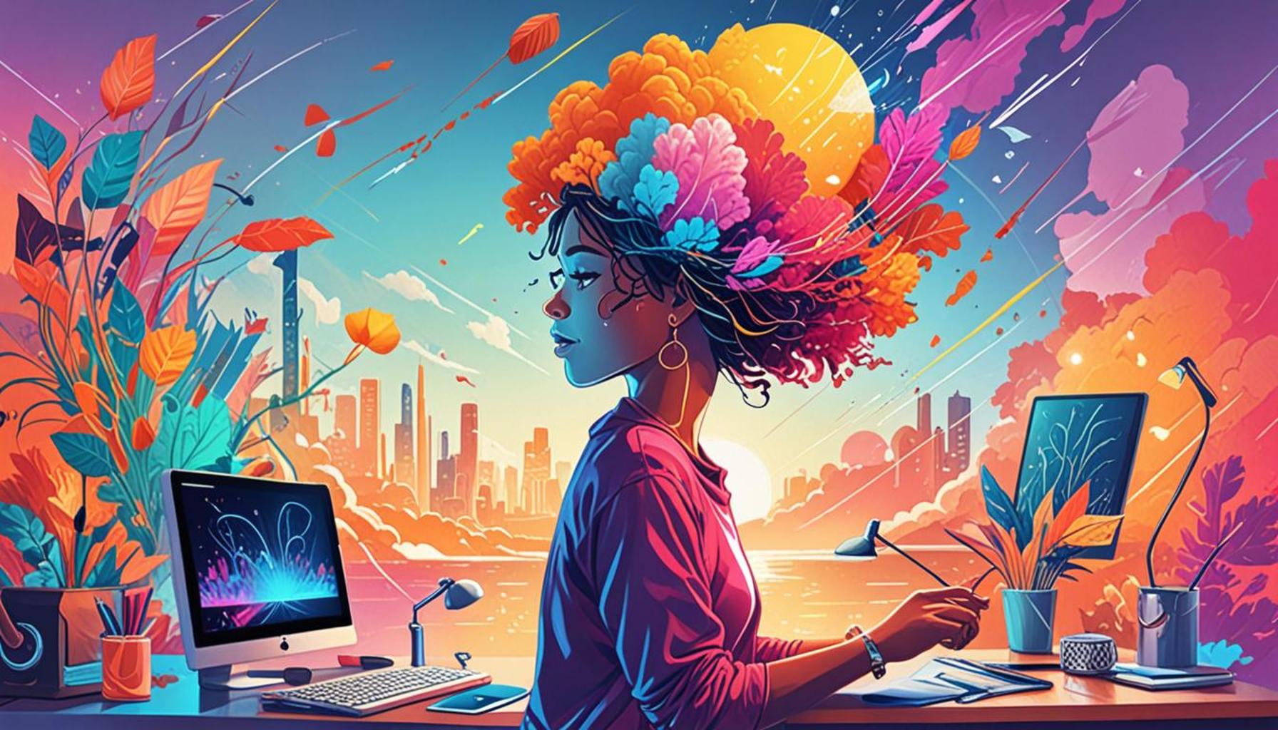 Mindset Shift in the Digital Age: Using Positive Affirmations to Navigate Technological Challenges