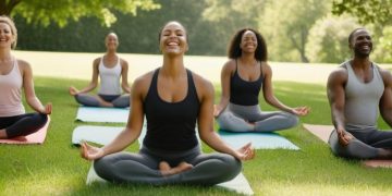 The impact of social interactions on the promotion of healthy habits